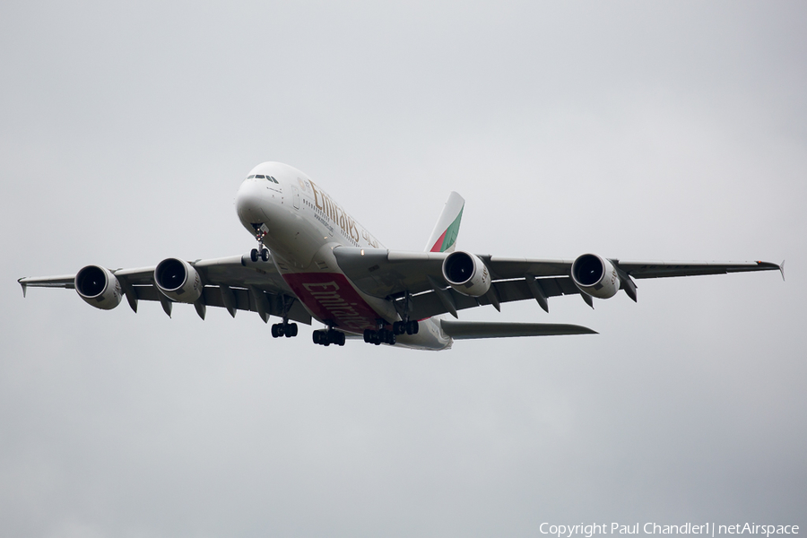 Emirates Airbus A380-861 (A6-EEE) | Photo 233561