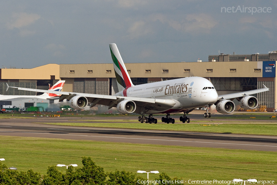 Emirates Airbus A380-861 (A6-EEE) | Photo 27287