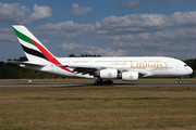 Emirates Airbus A380-861 (A6-EEF) at  Hamburg - Fuhlsbuettel (Helmut Schmidt), Germany