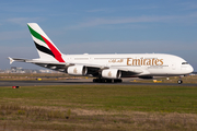Emirates Airbus A380-861 (A6-EEG) at  Frankfurt am Main, Germany