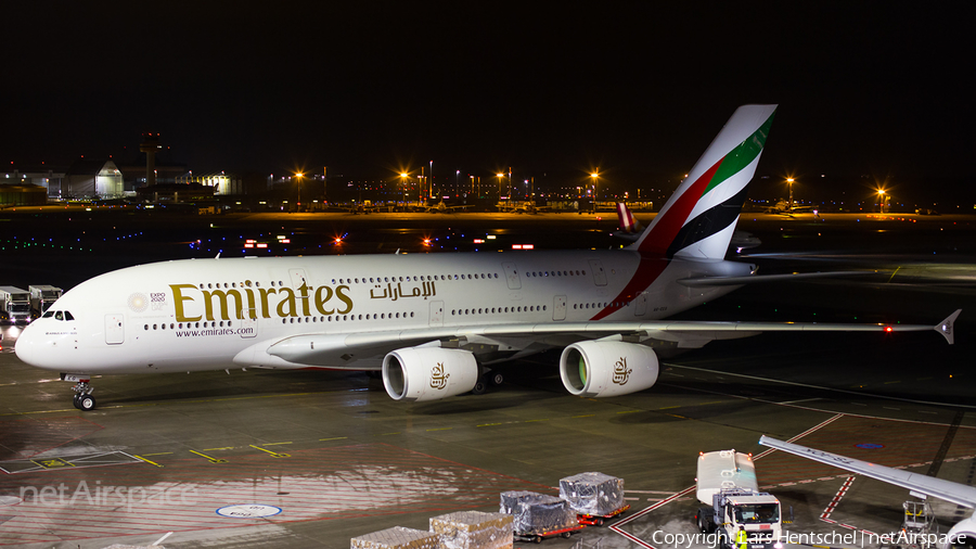 Emirates Airbus A380-861 (A6-EEG) | Photo 284528