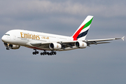 Emirates Airbus A380-861 (A6-EEG) at  Hamburg - Fuhlsbuettel (Helmut Schmidt), Germany