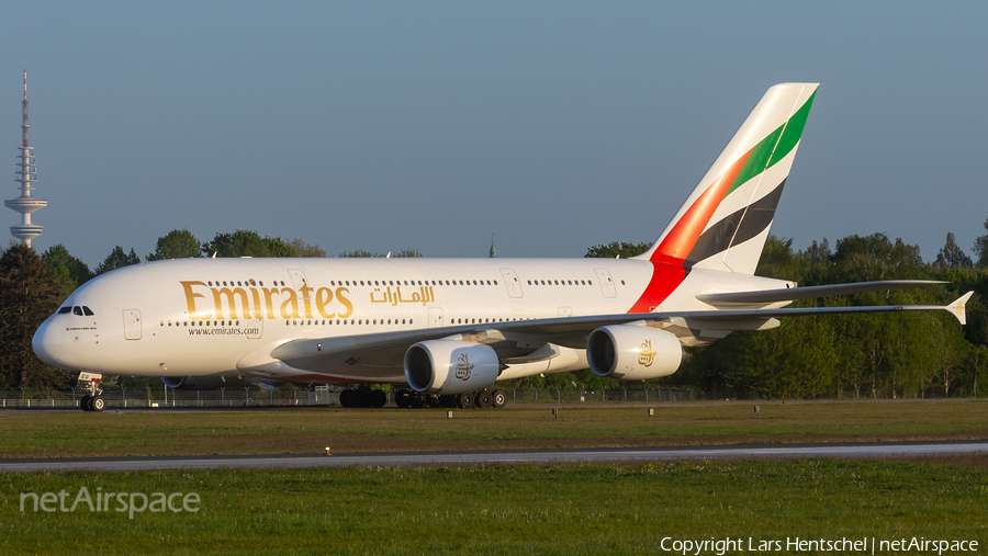 Emirates Airbus A380-861 (A6-EEG) | Photo 507327