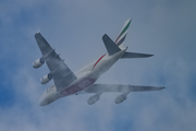 Emirates Airbus A380-861 (A6-EEH) at  Hamburg - Finkenwerder, Germany