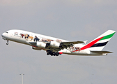 Emirates Airbus A380-861 (A6-EEI) at  Amsterdam - Schiphol, Netherlands