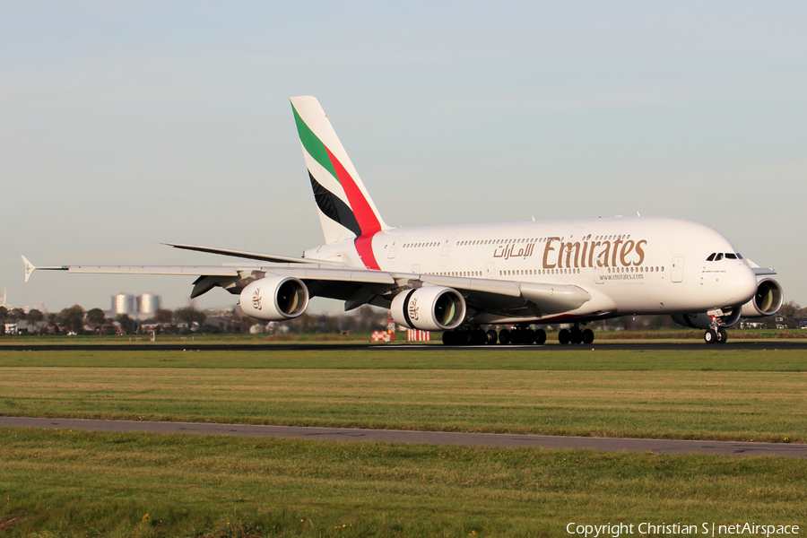 Emirates Airbus A380-861 (A6-EEI) | Photo 269680