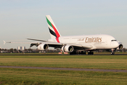 Emirates Airbus A380-861 (A6-EEI) at  Amsterdam - Schiphol, Netherlands