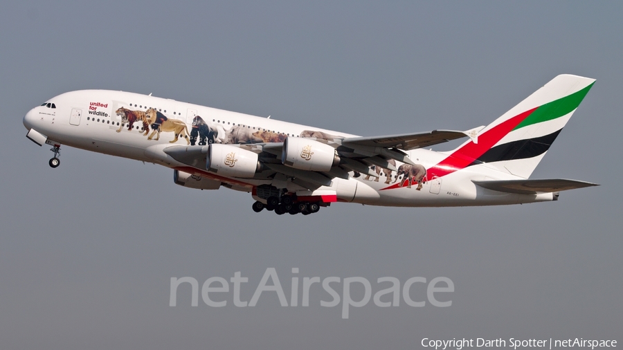 Emirates Airbus A380-861 (A6-EEI) | Photo 183320