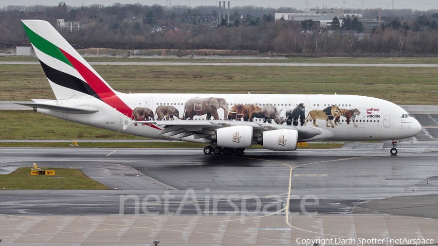 Emirates Airbus A380-861 (A6-EEI) | Photo 183324