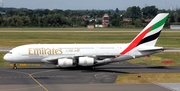Emirates Airbus A380-861 (A6-EEI) at  Dusseldorf - International, Germany