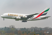 Emirates Airbus A380-861 (A6-EEI) at  Hamburg - Fuhlsbuettel (Helmut Schmidt), Germany