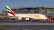 Emirates Airbus A380-861 (A6-EEI) at  Hamburg - Fuhlsbuettel (Helmut Schmidt), Germany