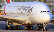 Emirates Airbus A380-861 (A6-EEI) at  Hamburg - Fuhlsbuettel (Helmut Schmidt), Germany