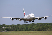 Emirates Airbus A380-861 (A6-EEI) at  Hamburg - Fuhlsbuettel (Helmut Schmidt), Germany