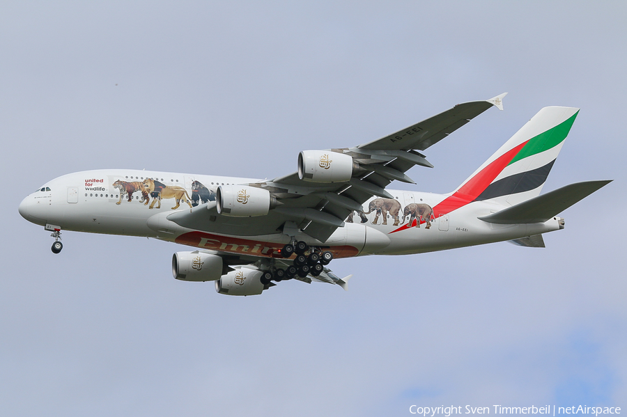 Emirates Airbus A380-861 (A6-EEI) | Photo 120718