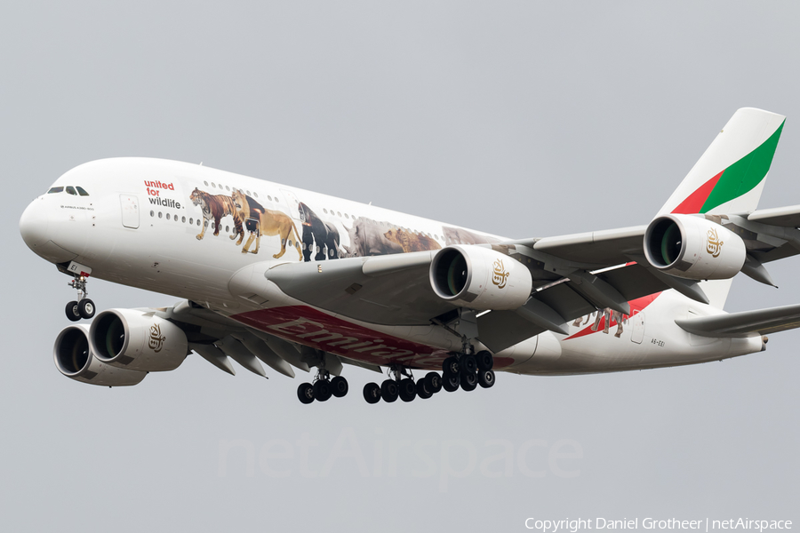 Emirates Airbus A380-861 (A6-EEI) | Photo 186719