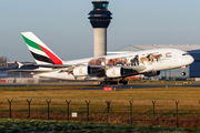 Emirates Airbus A380-861 (A6-EEI) at  Manchester - International (Ringway), United Kingdom