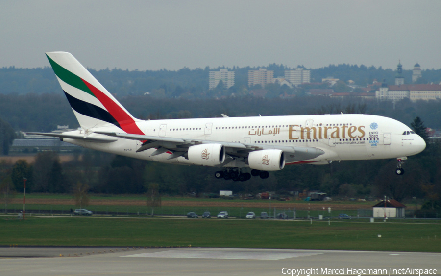 Emirates Airbus A380-861 (A6-EEI) | Photo 118550