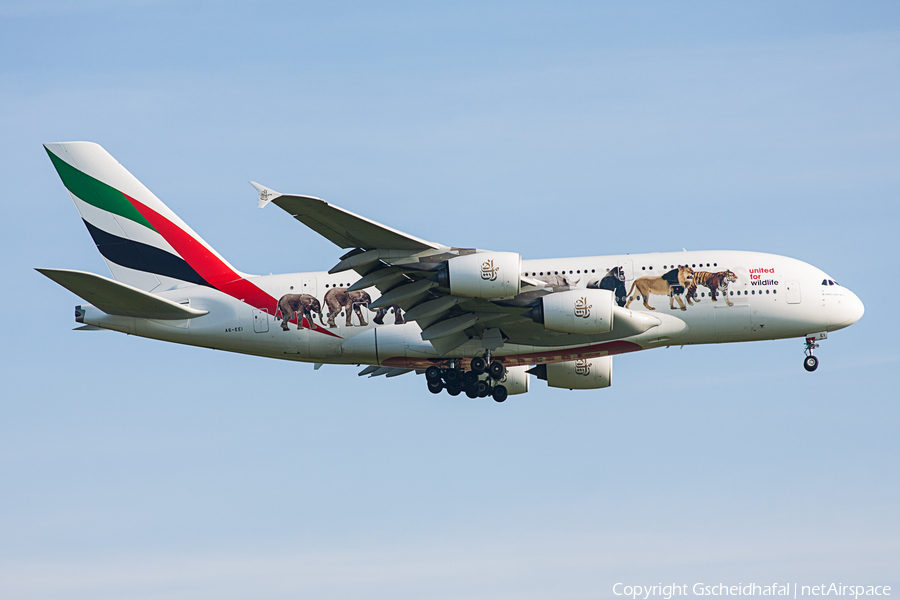 Emirates Airbus A380-861 (A6-EEI) | Photo 170605