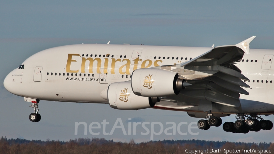 Emirates Airbus A380-861 (A6-EEI) | Photo 213375