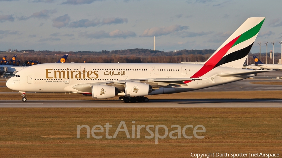 Emirates Airbus A380-861 (A6-EEI) | Photo 213376