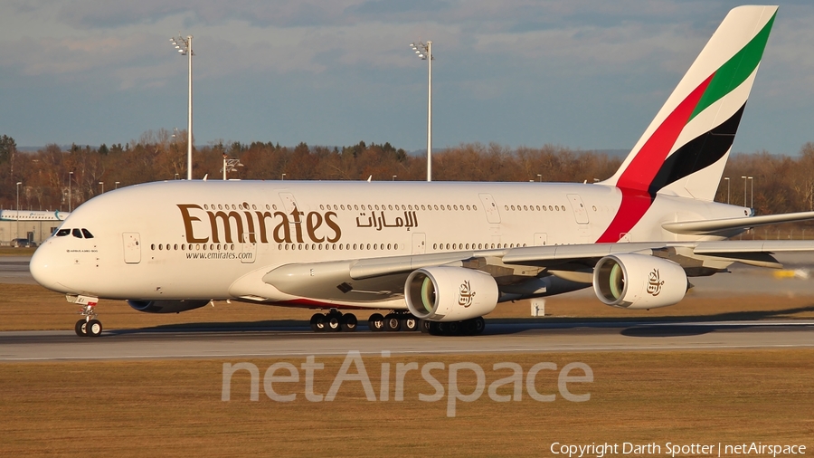 Emirates Airbus A380-861 (A6-EEI) | Photo 213379