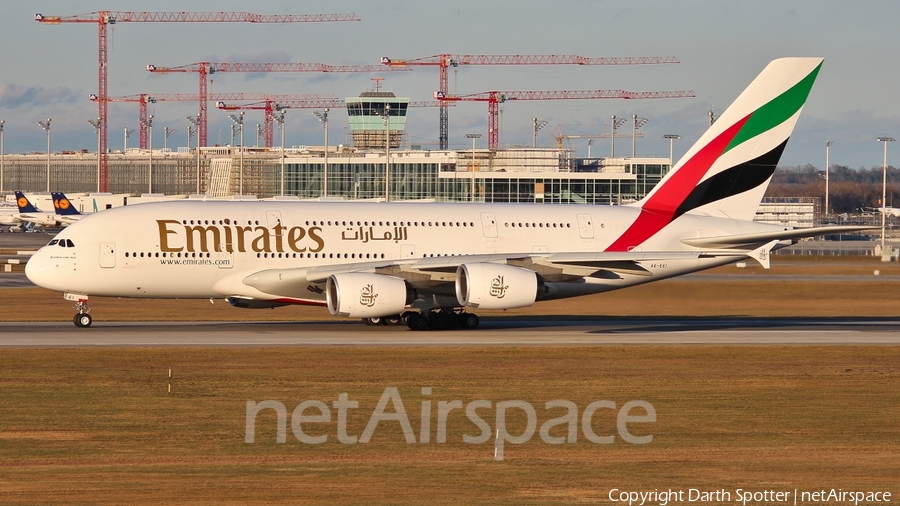 Emirates Airbus A380-861 (A6-EEI) | Photo 213380