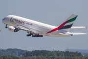 Emirates Airbus A380-861 (A6-EEI) at  Munich, Germany