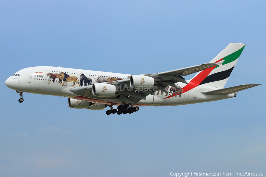 Emirates Airbus A380-861 (A6-EEI) | Photo 108977