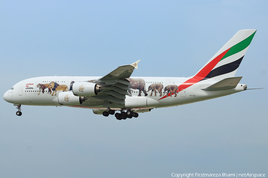 Emirates Airbus A380-861 (A6-EEI) | Photo 109148