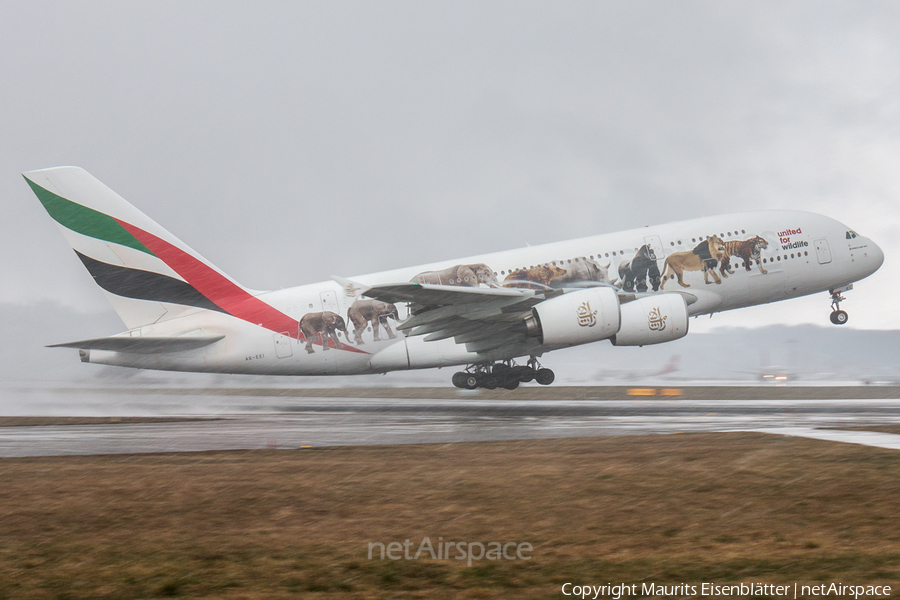 Emirates Airbus A380-861 (A6-EEI) | Photo 101213