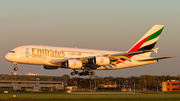 Emirates Airbus A380-861 (A6-EEJ) at  Amsterdam - Schiphol, Netherlands