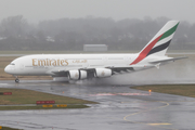 Emirates Airbus A380-861 (A6-EEJ) at  Dusseldorf - International, Germany