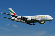 Emirates Airbus A380-861 (A6-EEJ) at  London - Heathrow, United Kingdom