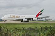 Emirates Airbus A380-861 (A6-EEJ) at  Manchester - International (Ringway), United Kingdom