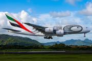 Emirates Airbus A380-861 (A6-EEJ) at  Mauritius - Sir Seewoosagur Ramgoolam International, Mauritius