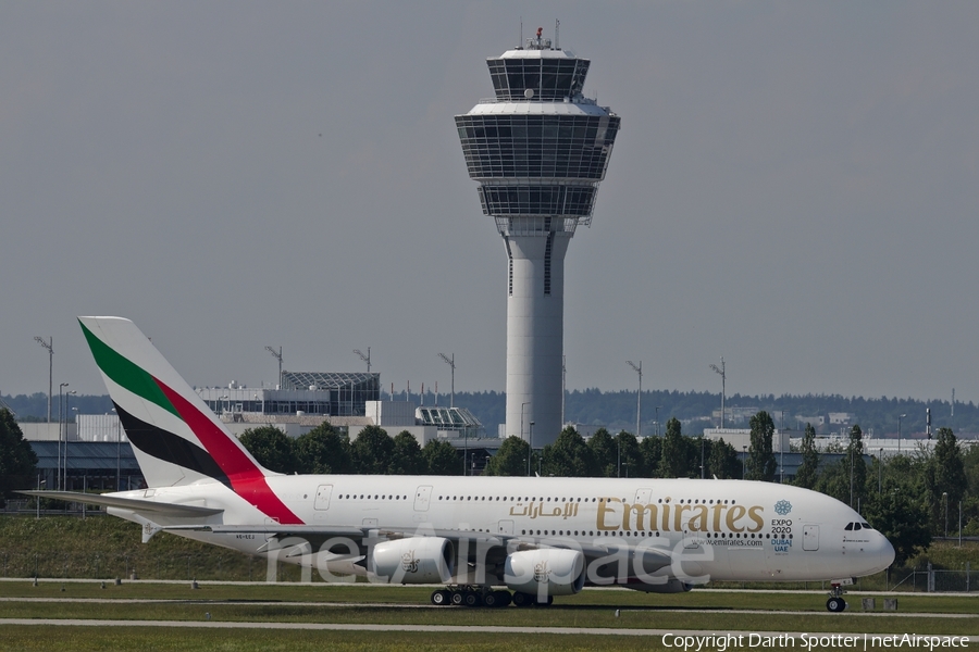 Emirates Airbus A380-861 (A6-EEJ) | Photo 229173