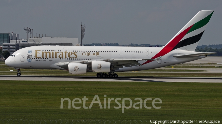 Emirates Airbus A380-861 (A6-EEJ) | Photo 229175