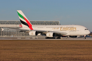 Emirates Airbus A380-861 (A6-EEJ) at  Munich, Germany