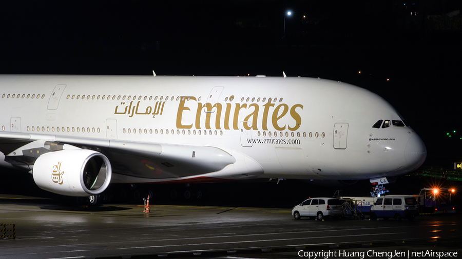 Emirates Airbus A380-861 (A6-EEJ) | Photo 659563