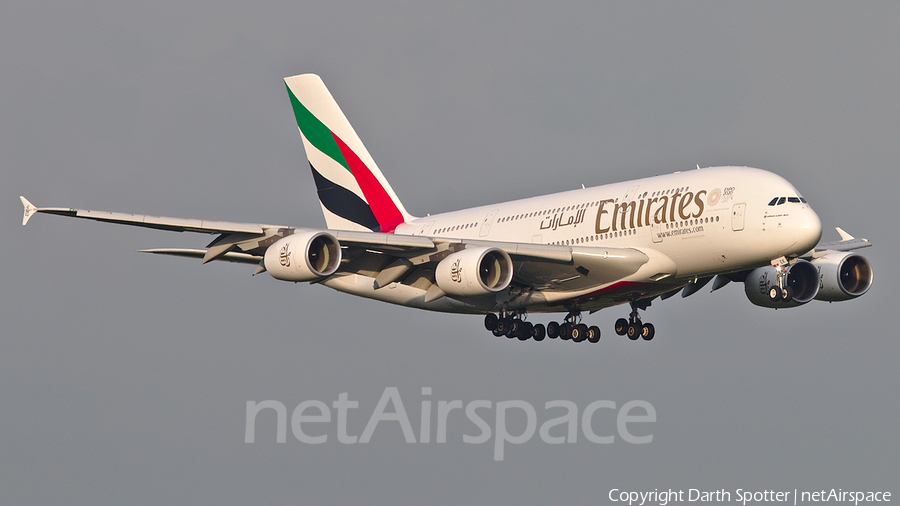 Emirates Airbus A380-861 (A6-EEK) | Photo 260797