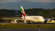 Emirates Airbus A380-861 (A6-EEL) at  Auckland - International, New Zealand