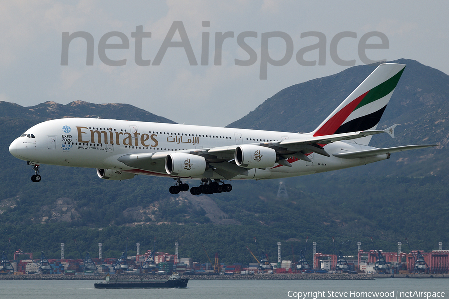 Emirates Airbus A380-861 (A6-EEM) | Photo 51035