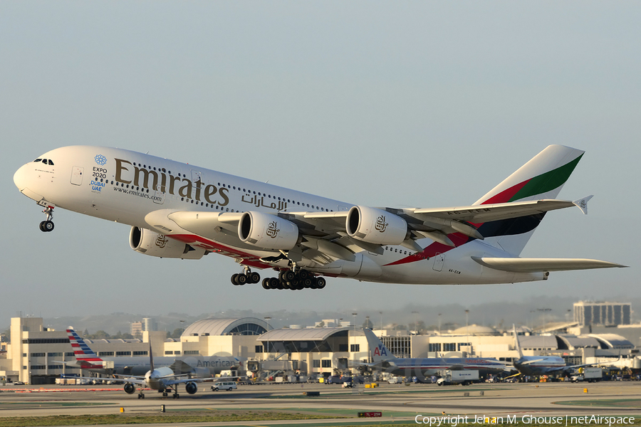 Emirates Airbus A380-861 (A6-EEM) | Photo 61107