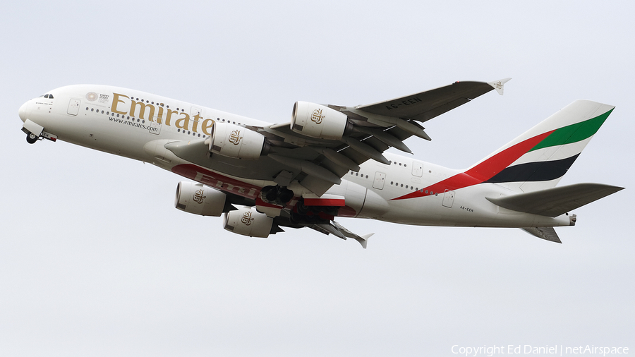 Emirates Airbus A380-861 (A6-EEN) | Photo 265513