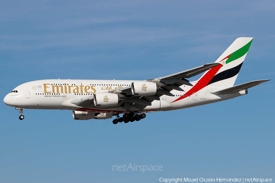 Emirates Airbus A380-861 (A6-EEO) | Photo 208863