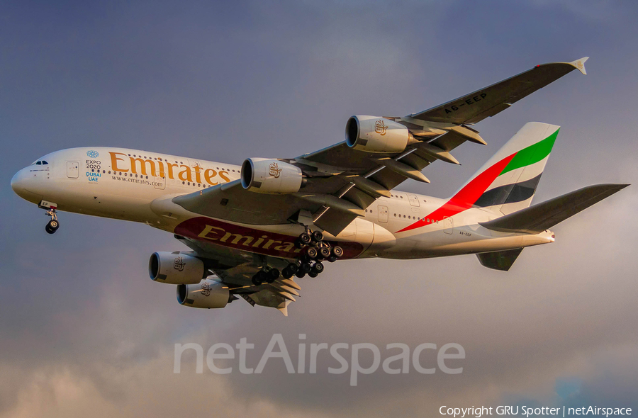 Emirates Airbus A380-861 (A6-EEP) | Photo 331573