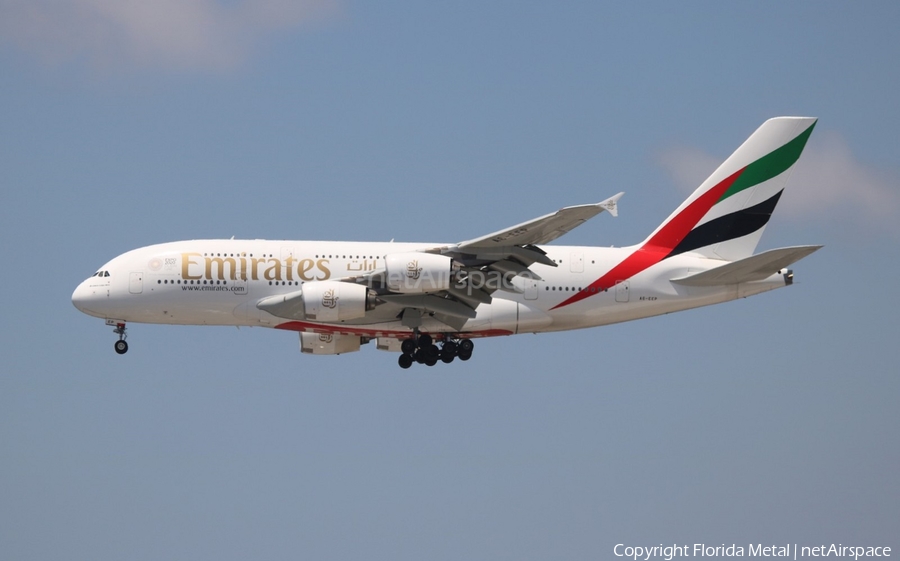 Emirates Airbus A380-861 (A6-EEP) | Photo 294033