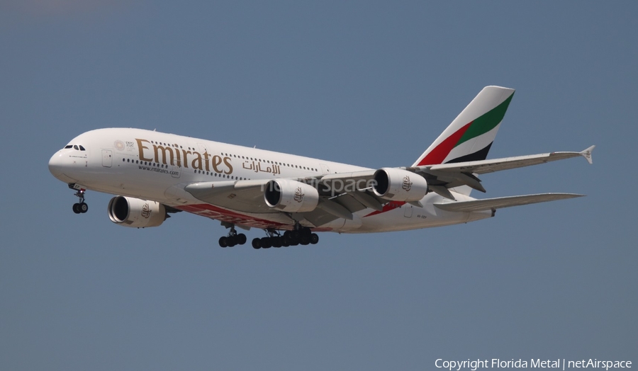 Emirates Airbus A380-861 (A6-EEP) | Photo 435030
