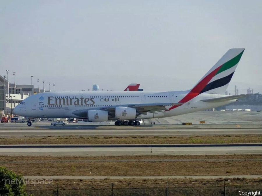 Emirates Airbus A380-861 (A6-EEP) | Photo 58510